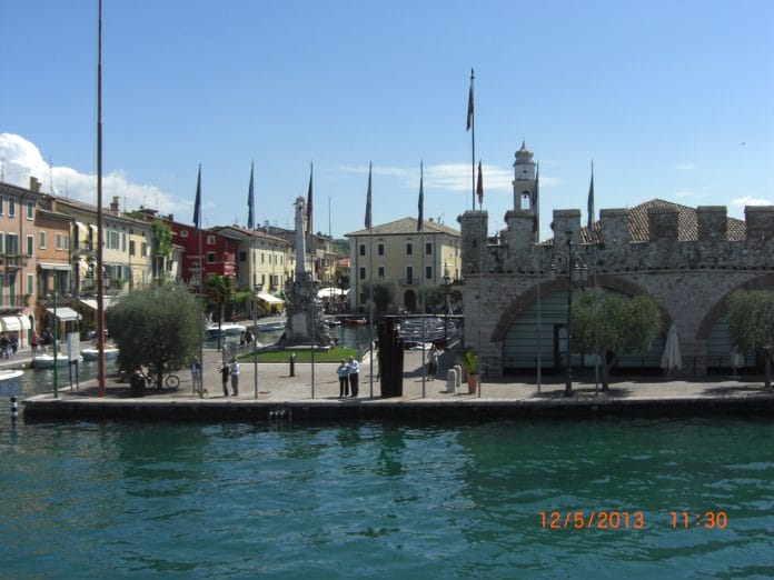 Lazise, small harbour
