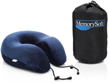 Luxury Travel Neck Pillow by MemorySoft