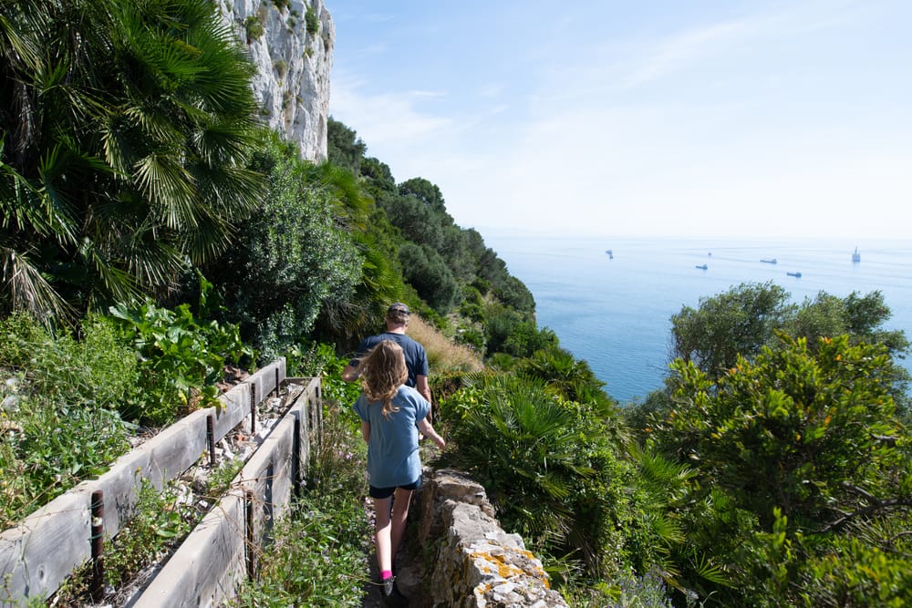 Gibraltar hiking trails